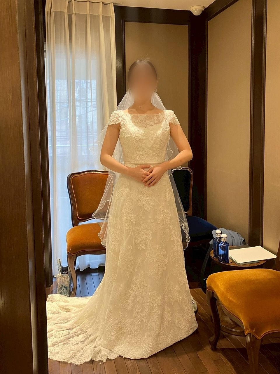 刺繍が素敵 クラシカルな雰囲気