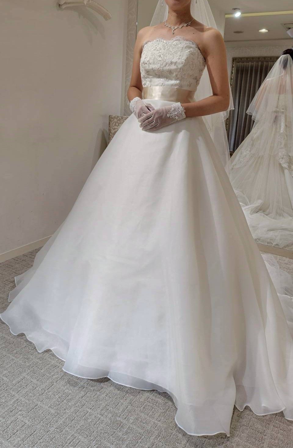 クラシカルと可愛さを兼ね備えたドレス