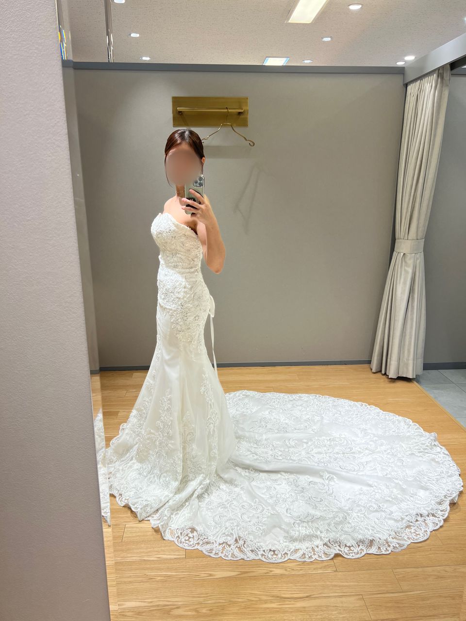 華やかなマーメイドドレス