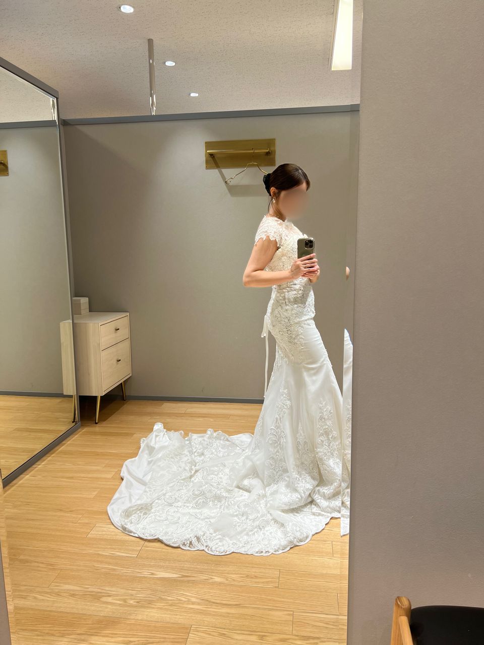 華やかなマーメイドドレス