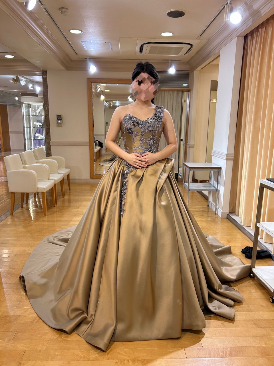 王妃感のあるドレス