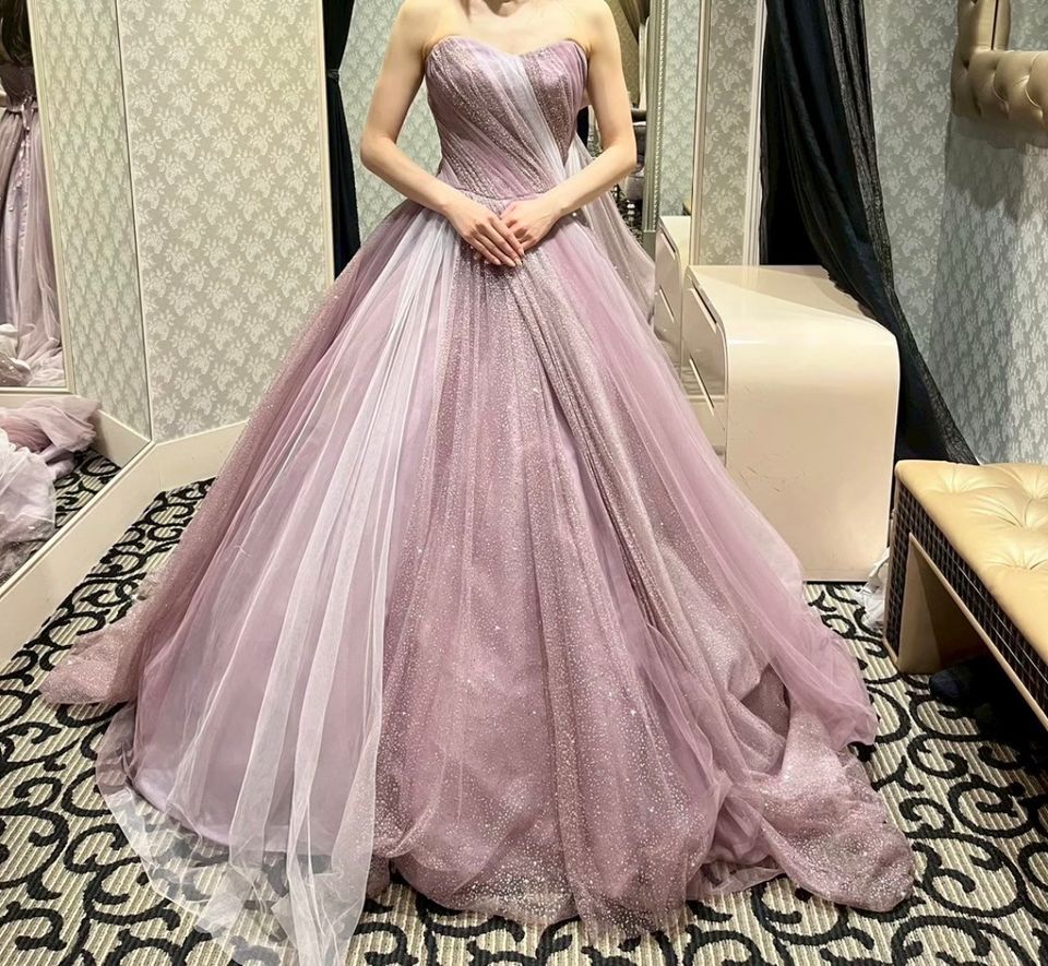 ボリューム感たっぷりなドレス