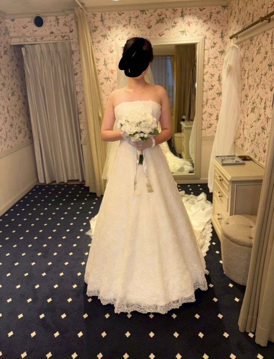 刺繍が上品な2wayドレス