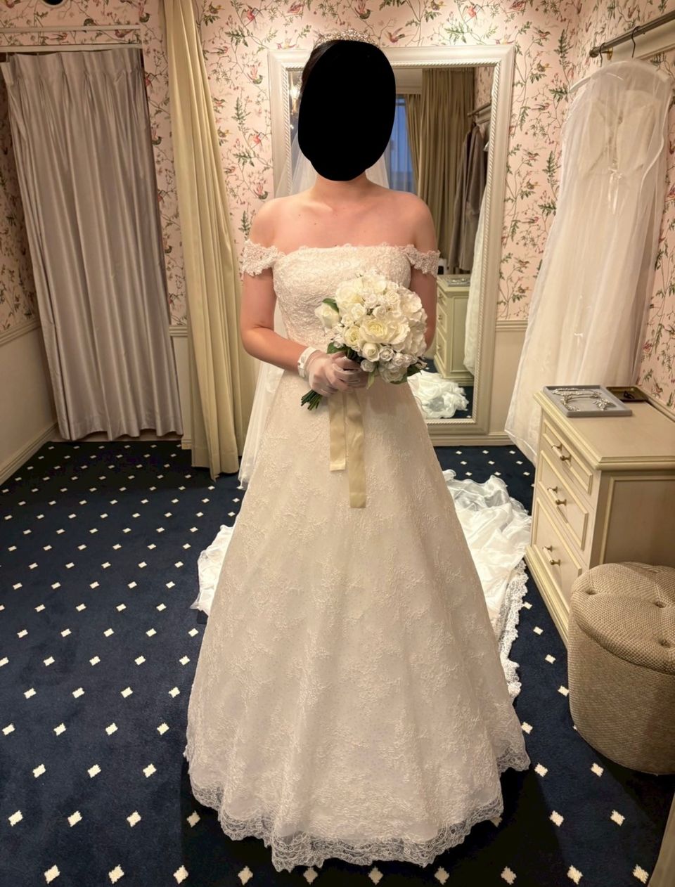 刺繍が上品な2wayドレス