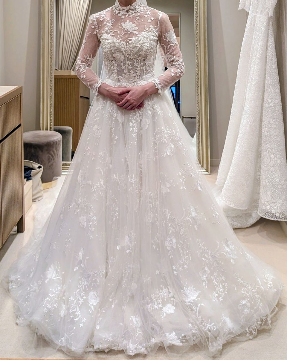 柔らかい雰囲気のドレス