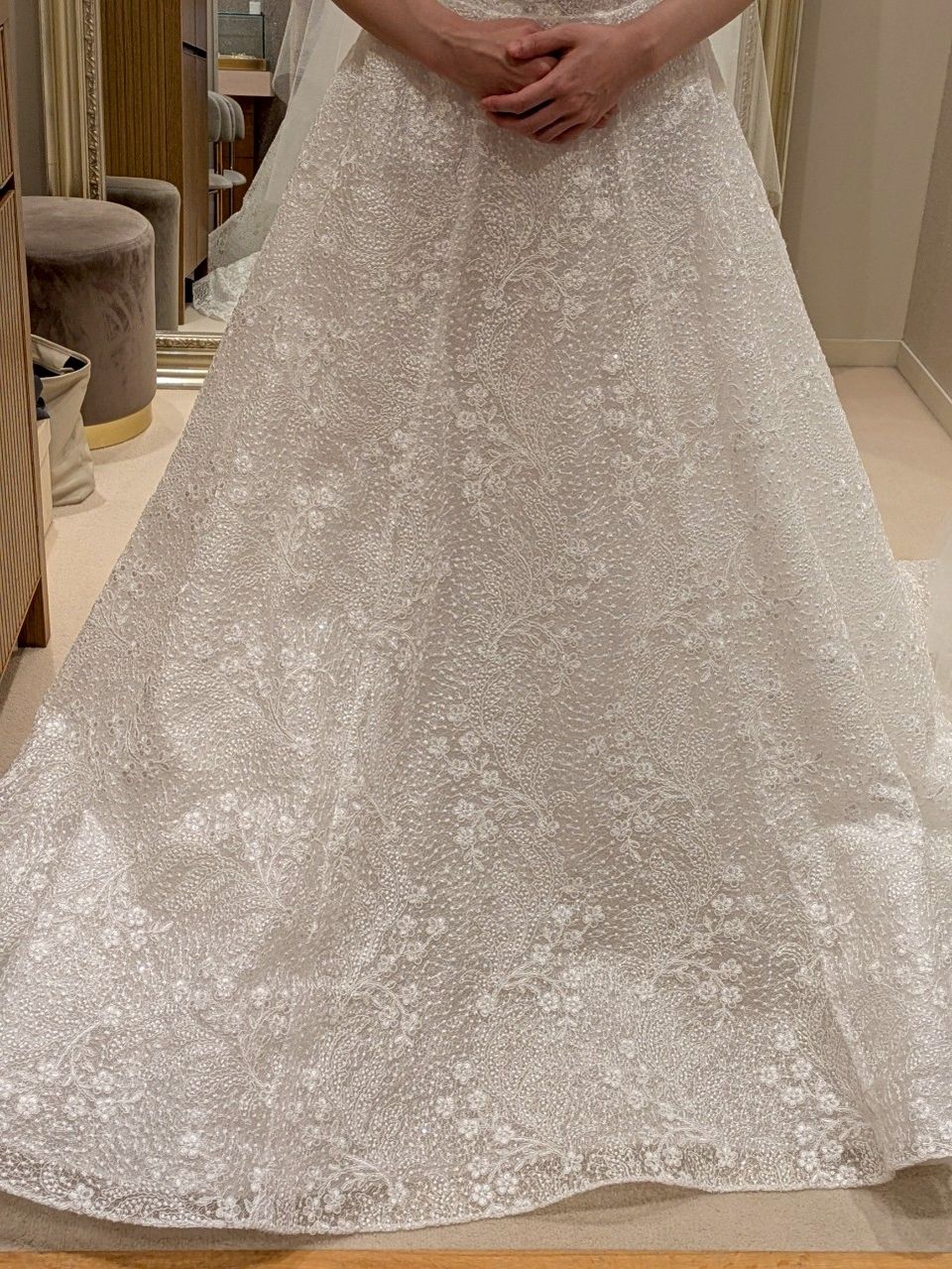 インド刺繍のドレス