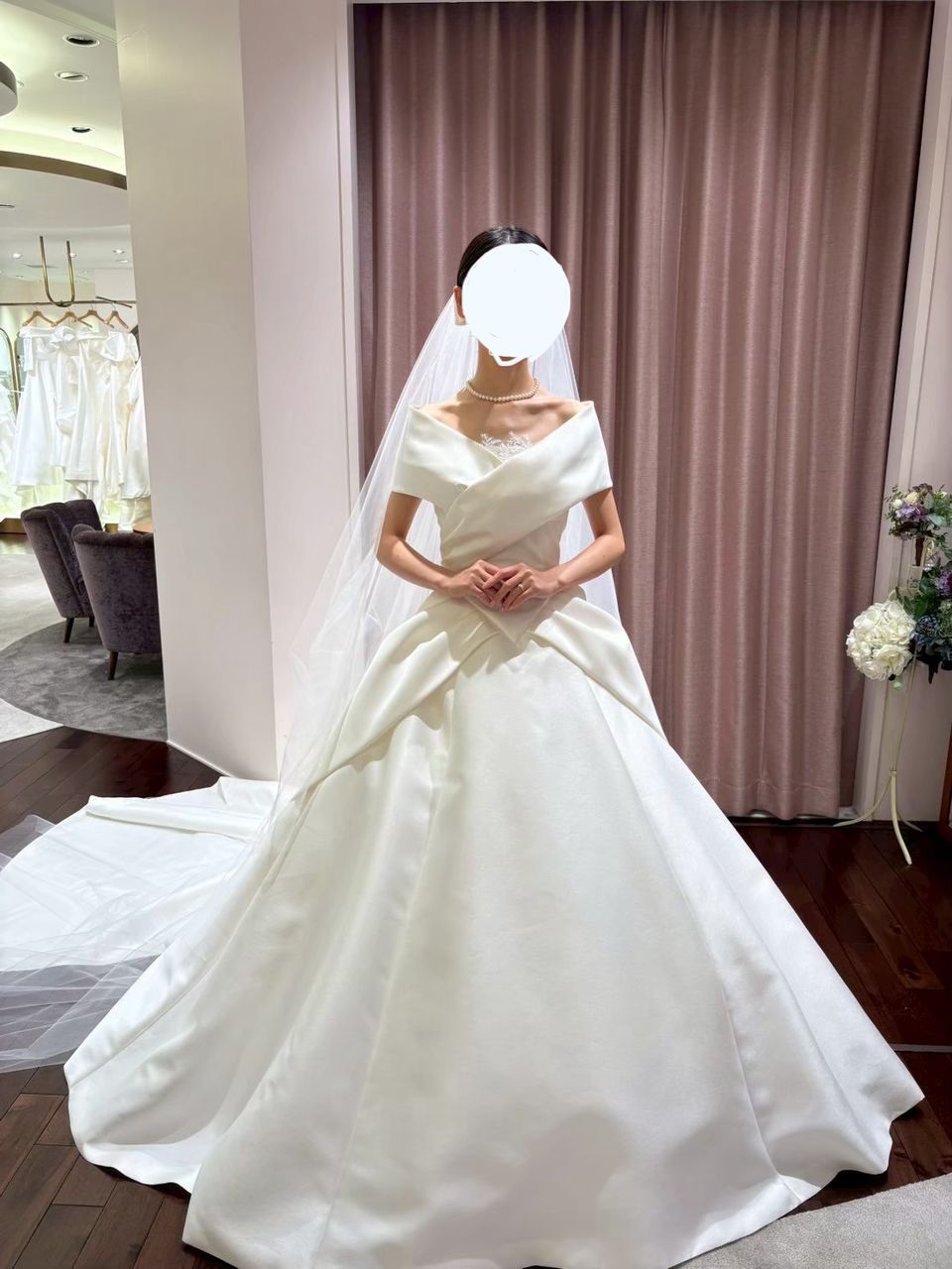 高級感のあるハリ感が上品