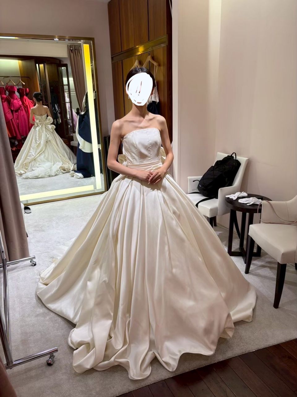 ボリューミーで後ろ姿がキュート