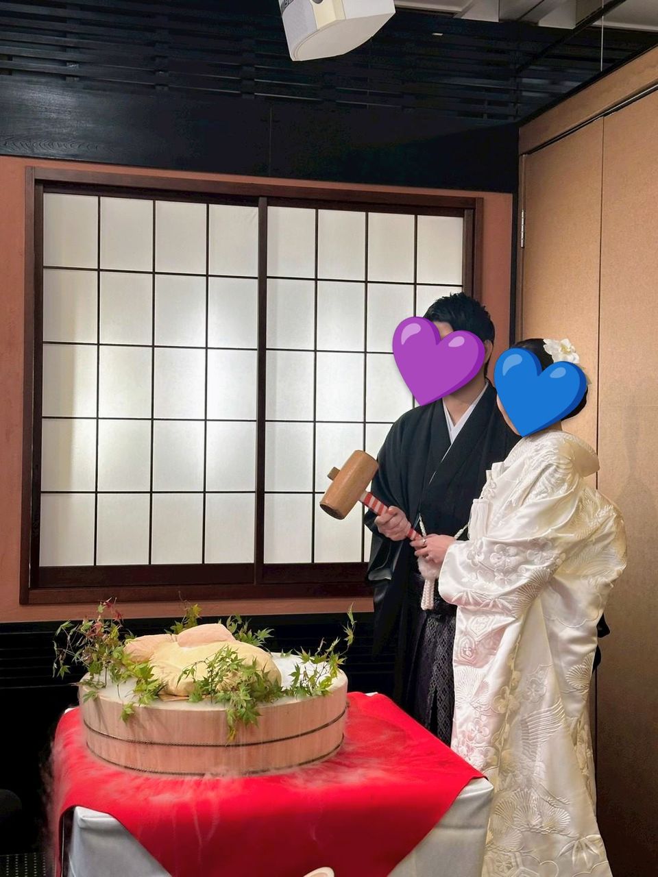 刺繍がくっきり、かわいい印象の白無垢だと思います