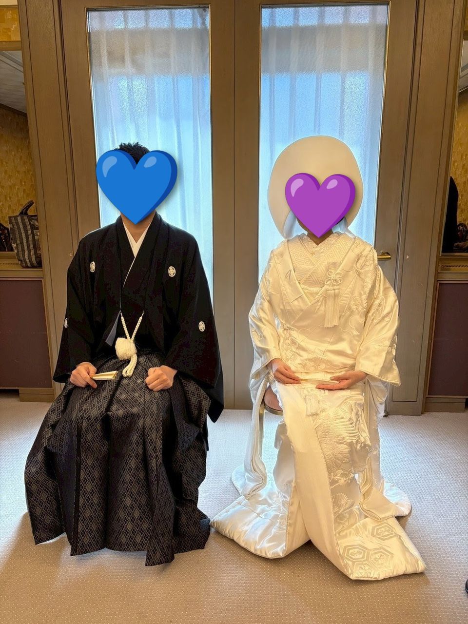 刺繍がくっきり、かわいい印象の白無垢だと思います