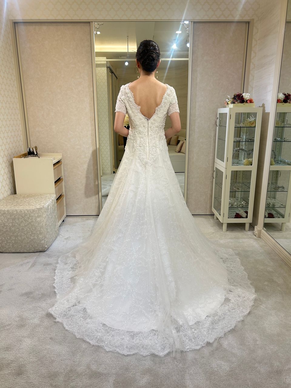 ビジュー祭りドレス