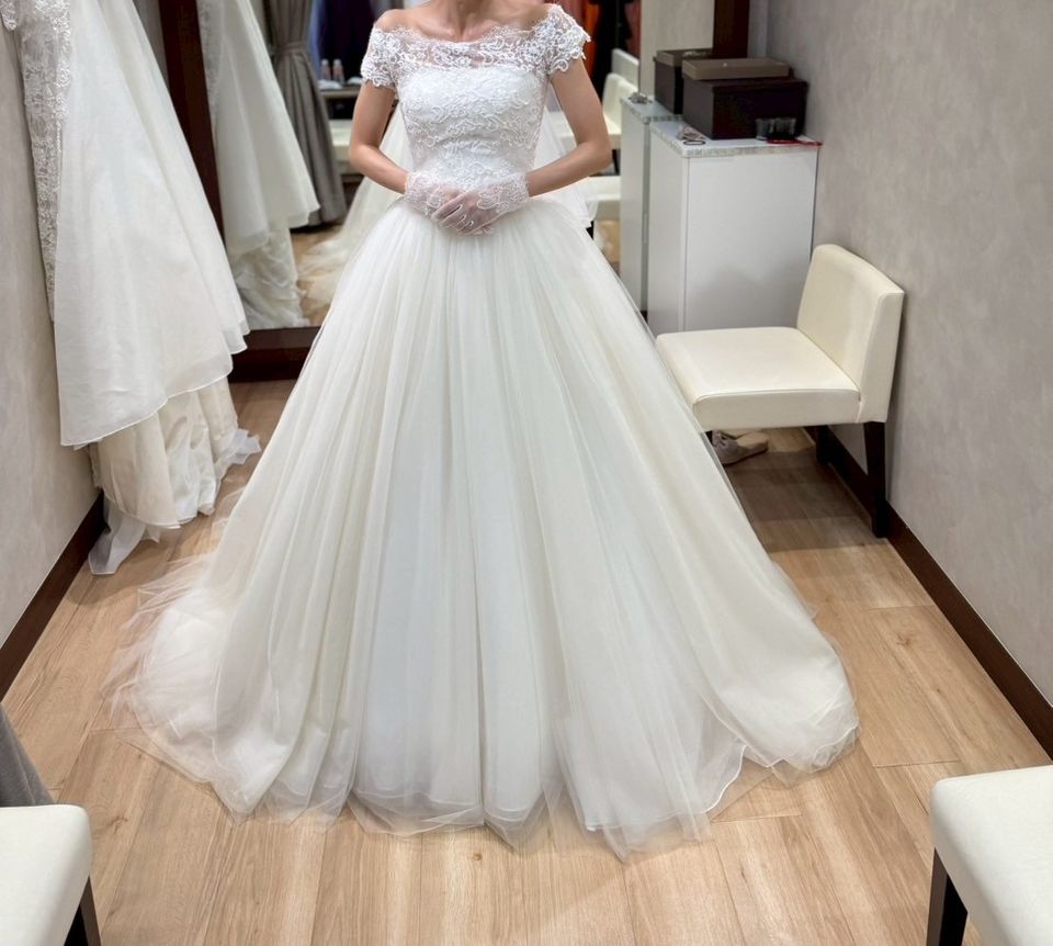 スカートがボリューム満点でふわふわもちもち