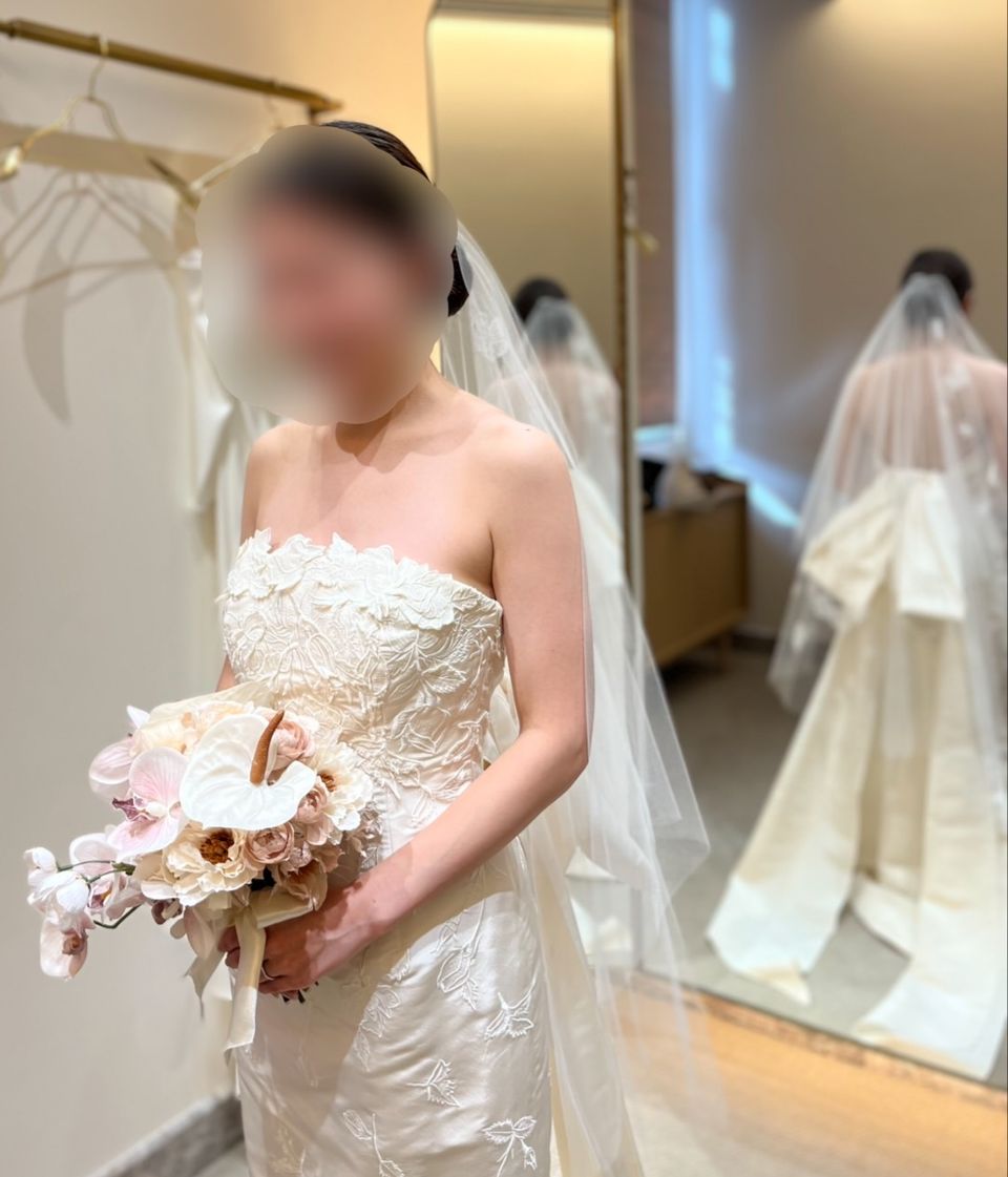 後ろのリボンが本当にかわいいです。